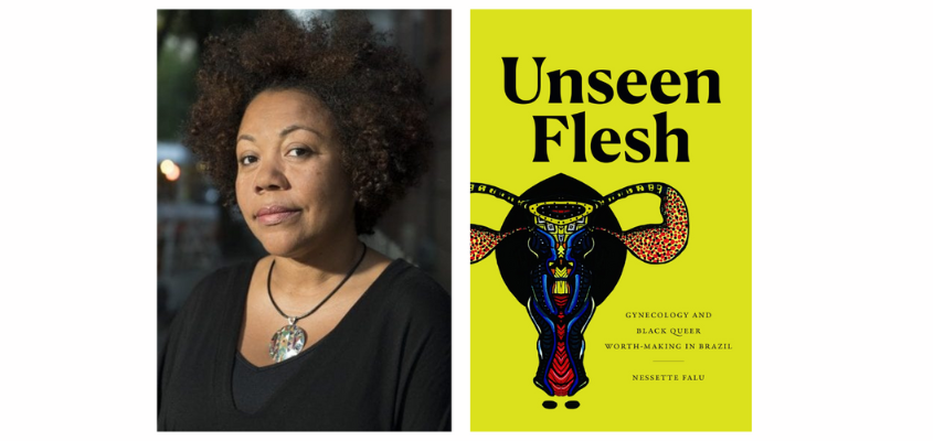 Nessette Falu and her Book, “Unseen Flesh”