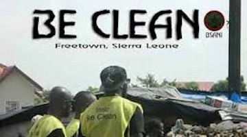 Pan Africanists Lead “Be Clean” Campaign in Sierra Leone