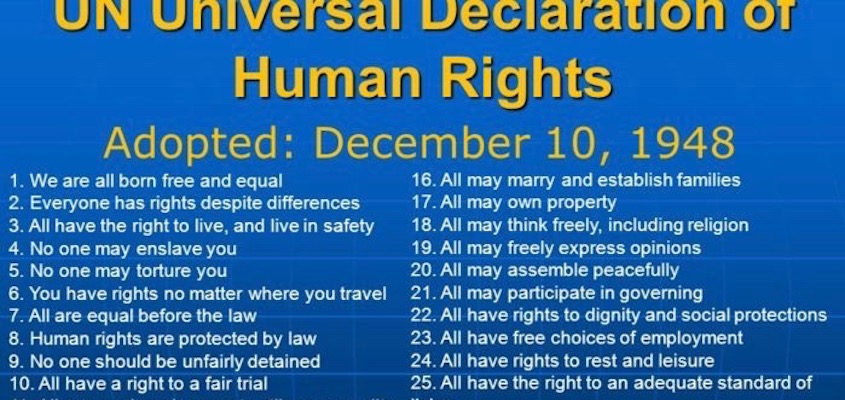 The Universal Declaration of Human Rights at 70: Time to De-Colonize Human Rights! | Black Agenda Report