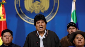 Coup in Bolivia Rejected Worldwide