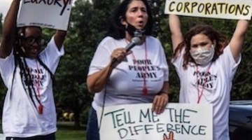 Biden’s Philly Headquarters Rents a Fence to Stop the Poor People’s Army