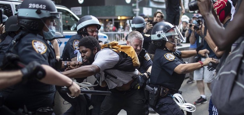 The NYPD Unleashes Its Most Brutal Cops On Protesters
