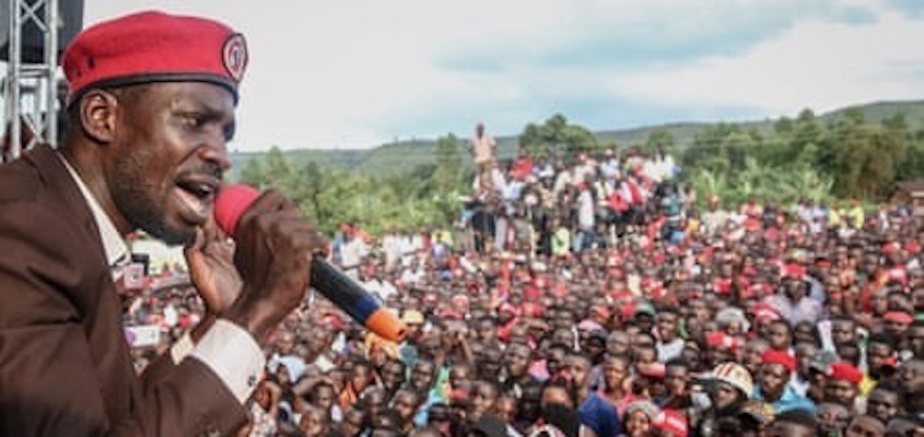 Uganda’s Youth Majority Brave Police Blockades and Bullets to Rally Behind Bobi Wine