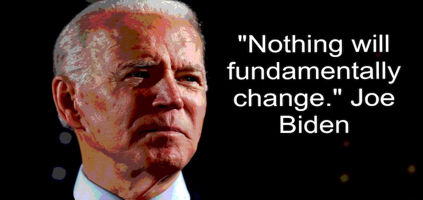 Joe Biden: The Expect Nothing Presidency