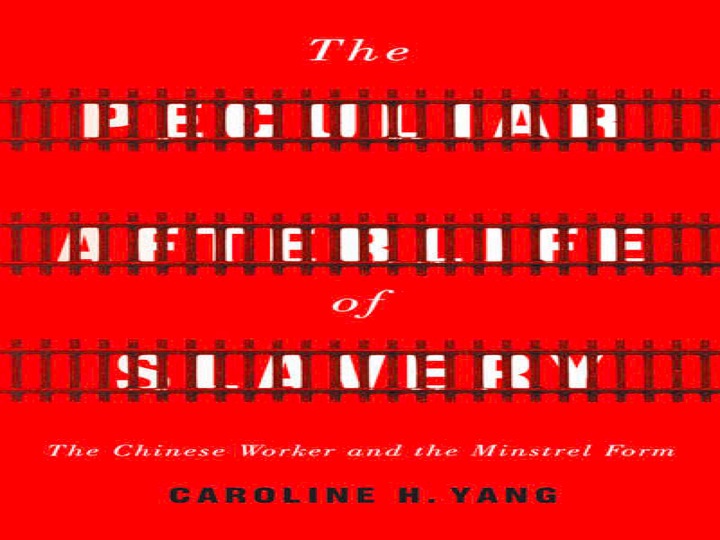 BAR Book Forum: Caroline H. Yang’s Book, “The Peculiar Afterlife of Slavery”