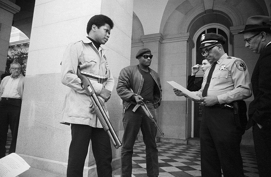 Black Panthers, Sacramento CA 1967 