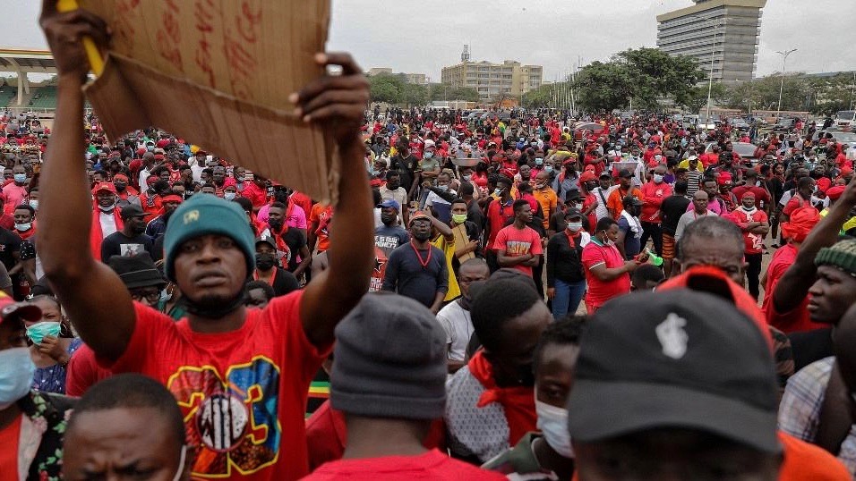 Ghana’s Unions and Left Reject Bailout Talks with the IMF as Economic Crisis Spirals 