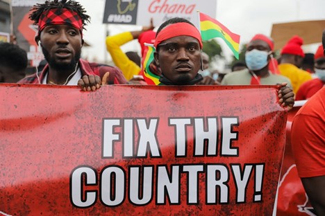 Ghana’s Unions and Left Reject Bailout Talks with the IMF as Economic Crisis Spirals 