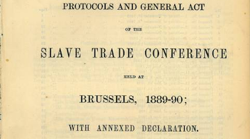 EXCERPT: Brussels Conference Act of 1890 