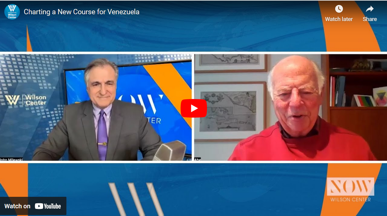 Wilson Center Think Tank Reloads the US Roadmap Against Venezuela
