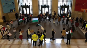 Protest at Massachusetts Institute of Technology