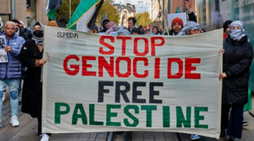Stop Genocide banner