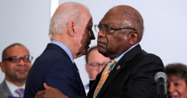 Joe Biden and Jim Clyburn