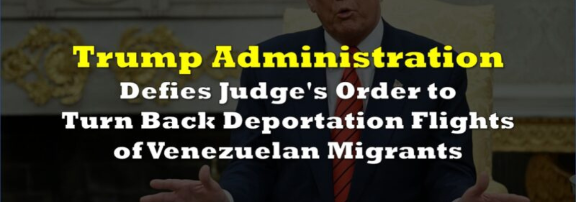 Trump disobeys court order