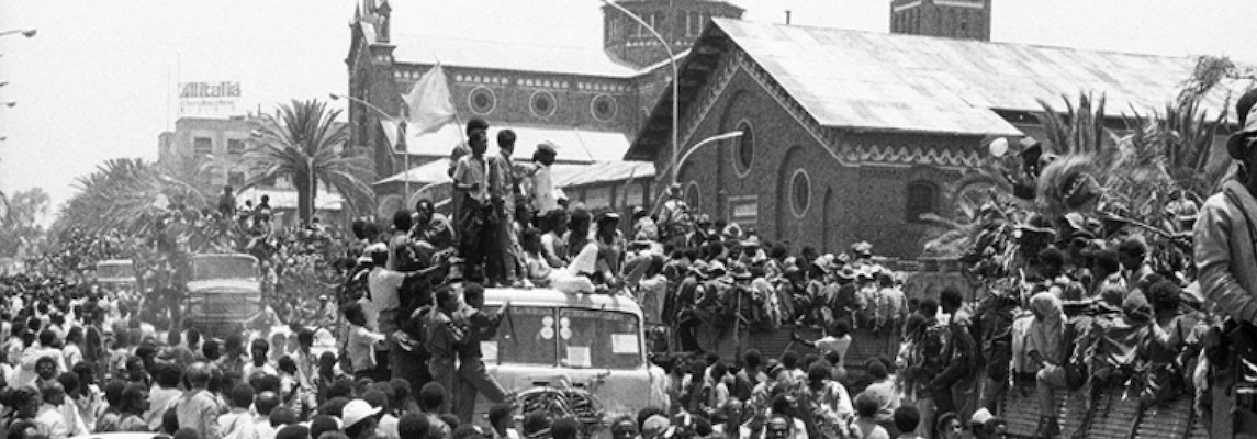 Eritrean fighters during the Independence War