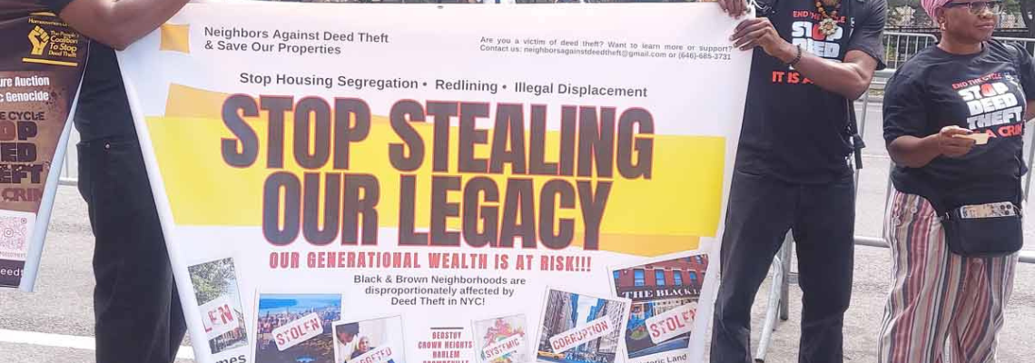 Anti-gentrification rally