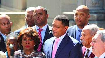 House (of Representatives) Negroes Rally Against Russia