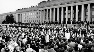 marching on the pentagon back in 67