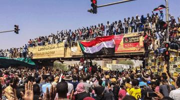 manufactured revolution in Sudan