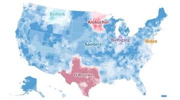 Data Shows How Bernie Dominates the Contributor Race