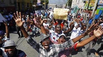 Haitians Blame US and France for Corrupt Regime