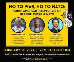 No to War, No to NATO: North American Perspectives on Ukraine, Russia, and NATO
