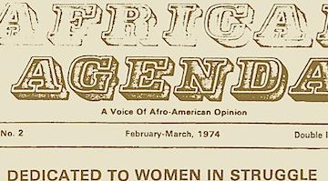 EDITORIAL Dedicated to Women in Struggle, African Agenda, 1974