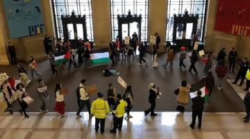 Protest at Massachusetts Institute of Technology